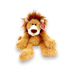 Plush Lion Toy by - Brown